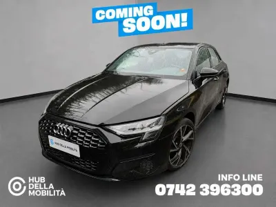 Usata Audi A3 Advanced 131 CV (96 kW) 2022 Nero Berlina
