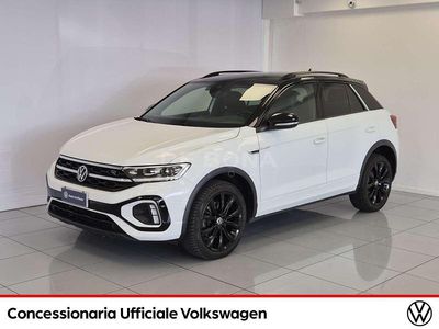 Usata VW T-Roc R-line 150 CV (110 kW) 2022 Bianco SUV