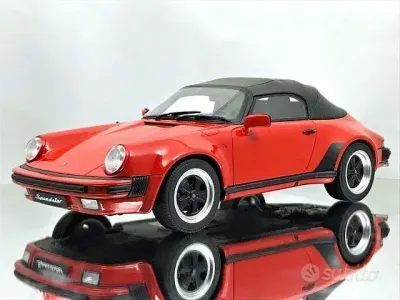 Usata Porsche 964 218 CV (160 kW) 1989 Rosso Cabrio