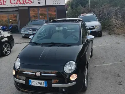 Usata Fiat 500 Lounge 75 CV (55 kW) 2010 Nero Berlina