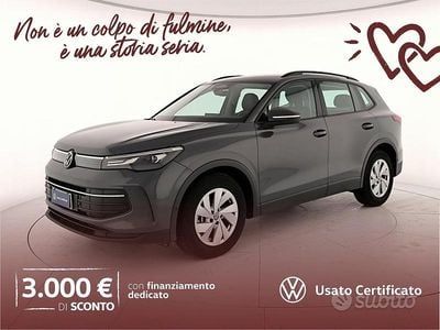 Usata VW Tiguan Life 150 CV (110 kW) 2025 Dolphin grey metallizzato SUV