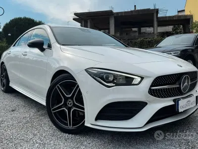 Usata Mercedes CLA200 Premium 150 CV (110 kW) 2020 Bianco Coupé