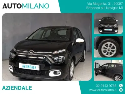 Usata Citroën C3 PureTech 83 CV (61 kW) 2024 Nero Berlina