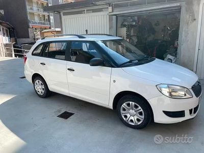 Usata Skoda Fabia 75 CV (55 kW) 2013 Bianco Station wagon