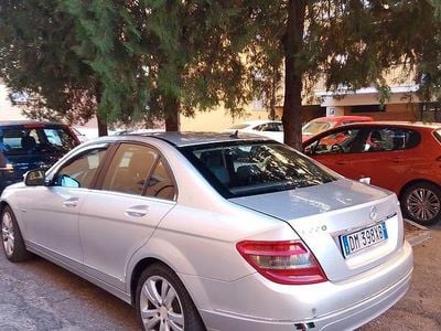 Usata Mercedes C220 125 CV (91 kW) 2008 Grigio Monovolume
