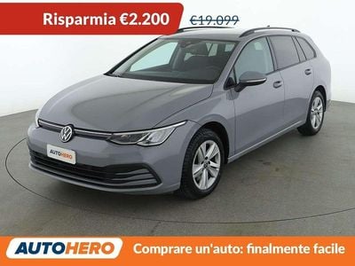 Usata VW Golf VIII Life 116 CV (85 kW) 2022 Grigio Station wagon