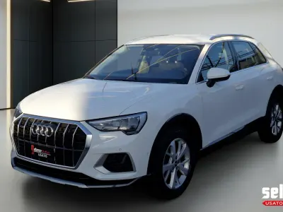 Usata Audi Q3 Advanced 150 CV (110 kW) 2020 Blu0q bianco puro SUV