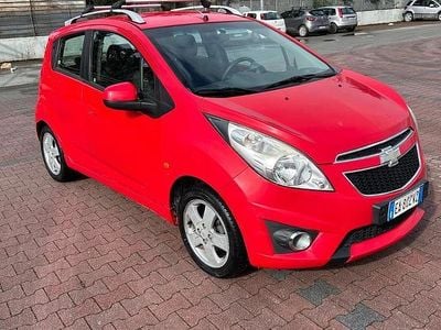 Usata Chevrolet Spark 64 CV (47 kW) 2010 Rosso Utilitaria