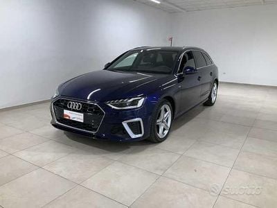 Usata Audi A4 S-Line 204 CV (150 kW) 2024 Blu navarra metallizzato Station wagon