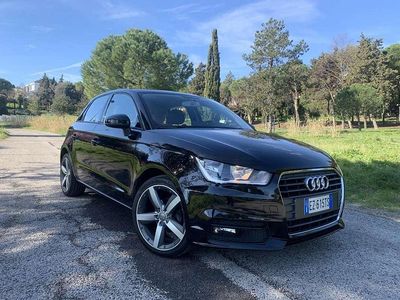 Usata Audi A1 Sportback 95 CV (69 kW) 2015 Nero Utilitaria