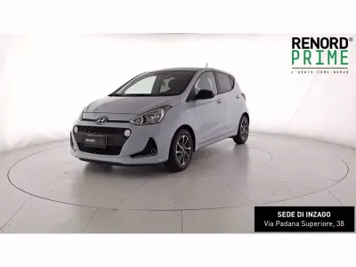 Usata Hyundai i10 67 CV (49 kW) 2019 Azzurro Utilitaria