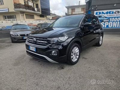 Usata VW T-Cross Advance 110 CV (80 kW) 2022 Nero SUV