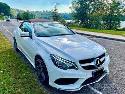 Usata Mercedes E220 170 CV (125 kW) 2007 Bianco Cabrio