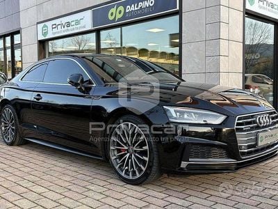 Usata Audi A5 190 CV (139 kW) 2018 Nero Coupé