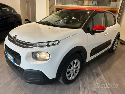 Usata Citroën C3 Feel 68 CV (50 kW) 2019 Bianco Utilitaria