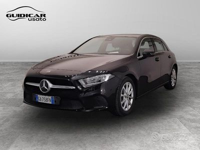 Usata Mercedes A180 136 CV (100 kW) 2018 Nero Berlina