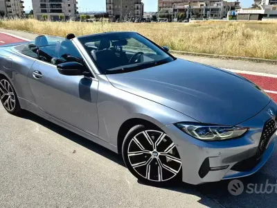 Usata BMW 420 Cabriolet Sport Line 184 CV (135 kW) 2022 Grigio Cabrio