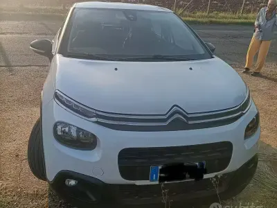 Usata Citroën C3 75 CV (55 kW) 2017 Bianco Berlina