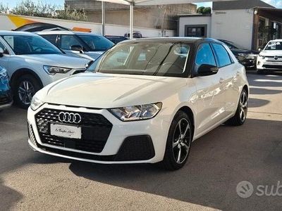 Usata Audi A1 95 CV (69 kW) 2020 Bianco Berlina