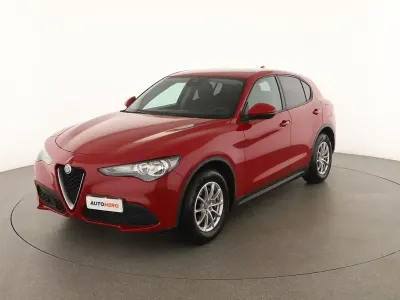 Usata Alfa Romeo Stelvio 160 CV (117 kW) 2020 Rosso SUV