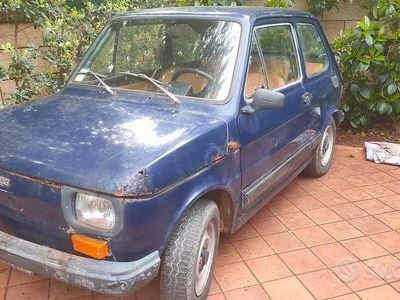 Usata Fiat 126 1970 Blu Utilitaria