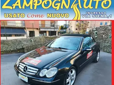 Usata Mercedes CLK240 Avantgarde 170 CV (125 kW) 2003 Bianco Cabrio