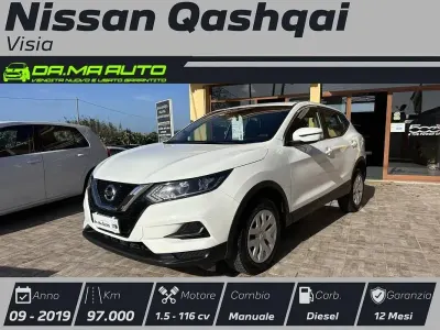 Usata Nissan Qashqai Visia 116 CV (85 kW) 2019 Bianco SUV