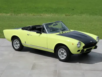 Usata Fiat 124 Spider 118 CV (86 kW) 1975 Giallo Cabrio