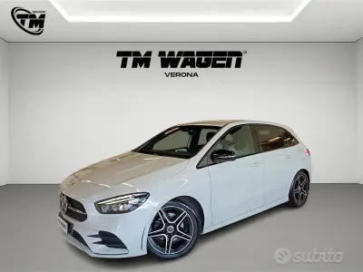 Usata Mercedes B180 Premium 136 CV (100 kW) 2021 Bianco Utilitaria