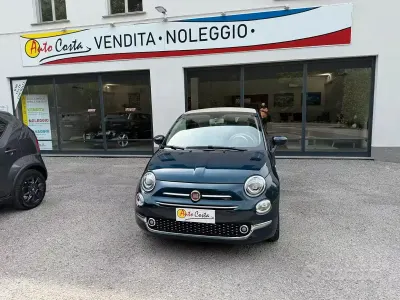 Usata Fiat 500C Lounge 69 CV (50 kW) 2017 Blu Cabrio