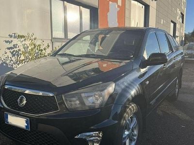Usata Ssangyong (KGM) Actyon 141 CV (103 kW) 2015 Nero Pick-up
