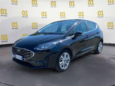 Usata Ford Fiesta Titanium 125 CV (91 kW) 2022 Nero Utilitaria