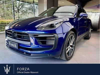 Usata Porsche Macan 381 CV (280 kW) 2023 Blu lugano met SUV