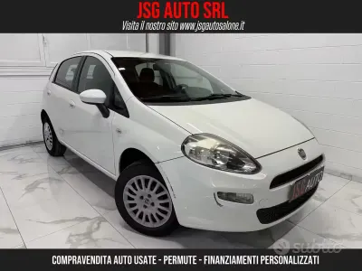 Brugt Fiat Punto Lounge 77 HK (56 kW) 2013 Hvid Hatchback