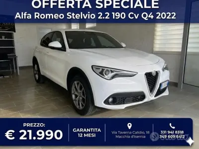 Usata Alfa Romeo Stelvio Ti 190 CV (139 kW) 2022 Bianco SUV