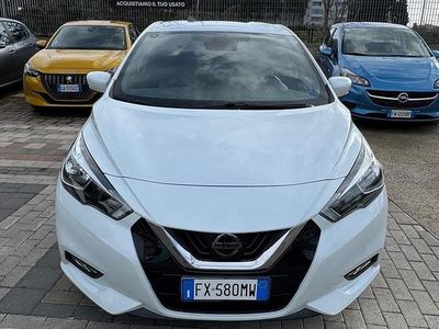 Usata Nissan Micra N-Connecta 89 CV (65 kW) 2017 Bianco Berlina