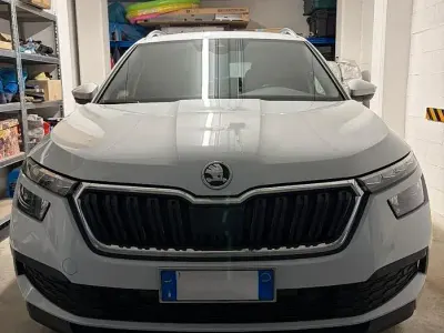 Usata Skoda Kamiq Style 110 CV (80 kW) 2022 Bianco SUV
