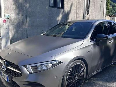 Usata Mercedes A180 Premium 116 CV (85 kW) 2021 Grigio Berlina