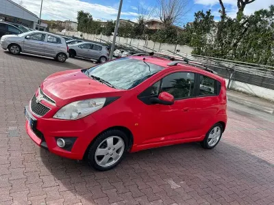 Usata Chevrolet Spark LS 82 CV (60 kW) 2010 Rosso Utilitaria