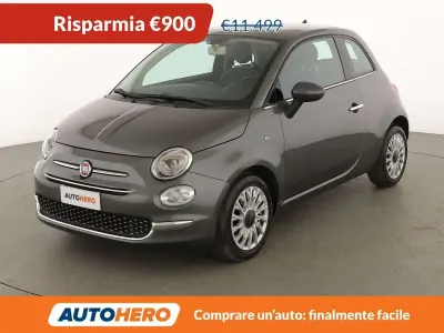 Używany Fiat 500 Lounge 95 KM (69 kW) 2017 Szary Sedan/Limuzyna