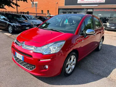 Usata Citroën C3 Seduction 82 CV (60 kW) 2014 Rosso Berlina