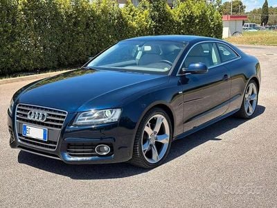 Usata Audi A5 Ambiente 170 CV (125 kW) 2010 Blu/azzurro Coupé