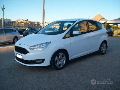 Usata Ford C-MAX S 95 CV (69 kW) 2016 Bianco Monovolume
