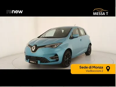 Usata Renault Zoe Intens 50 kW (69 CV) 2021 Blu celadon Utilitaria