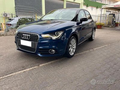 Usata Audi A1 Ambition 89 CV (65 kW) 2014 Blu Utilitaria