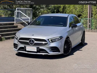 Usata Mercedes A200 AMG Line Premium 150 CV (110 kW) 2020 Grigio Berlina