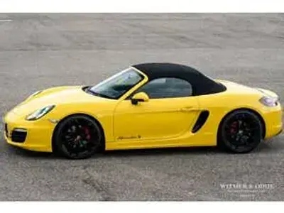 Usata Porsche Boxster S 315 CV (231 kW) 2013 Giallo Cabrio