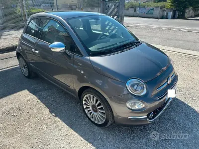 Usata Fiat 500 Lounge 69 CV (50 kW) 2015 Grigio Berlina