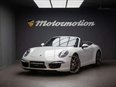 Usata Porsche 911 Carrera S Cabriolet 400 CV (294 kW) 2013 Pure white Cabrio
