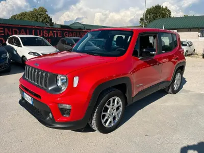 Usata Jeep Renegade Limited 130 CV (95 kW) 2023 Rosso SUV
